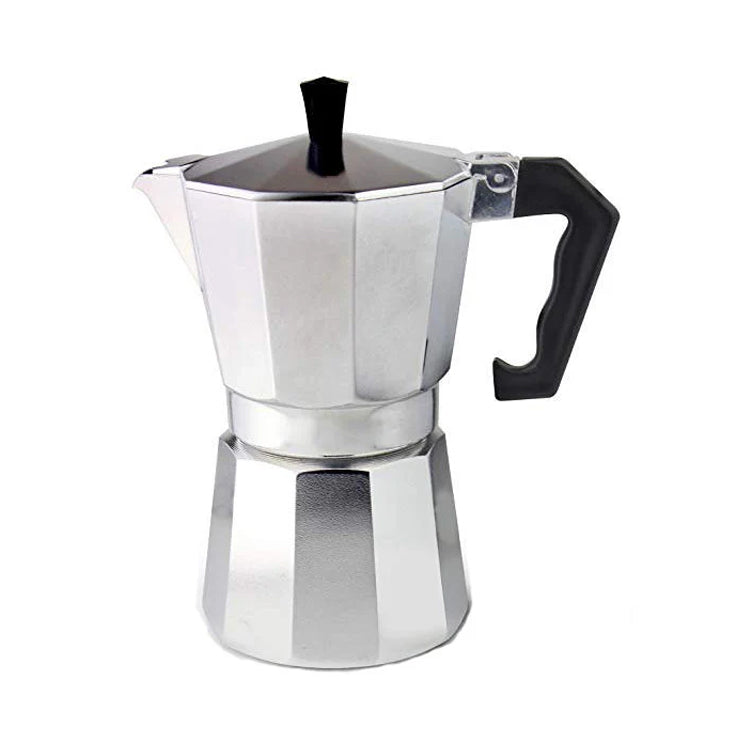 Klassieke Italiaanse espresso maker voor op het fornuis - 12 kopjes Moka-pot