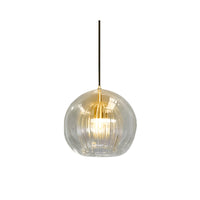 Retro Glazen Globe Vorm Hanglamp