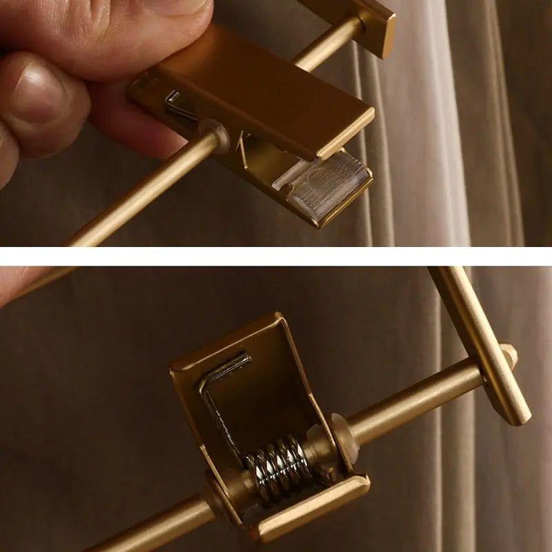 Ruimtebesparende Metalen Kledinghangers voor Broeken en Rokken met Antislip Clips