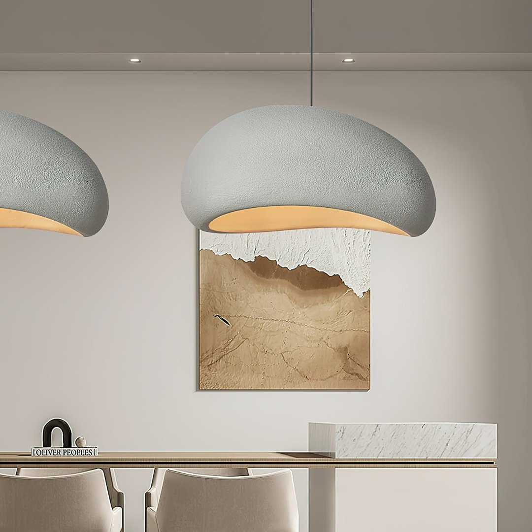Wasabi Hanglamp – Gesculpteerd Koepelontwerp met Verstelbare Hoogte