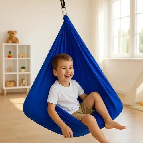 CocoonNest | Veelzijdige en Comfortabele Sensorische Hangmat voor Binnen en Buiten