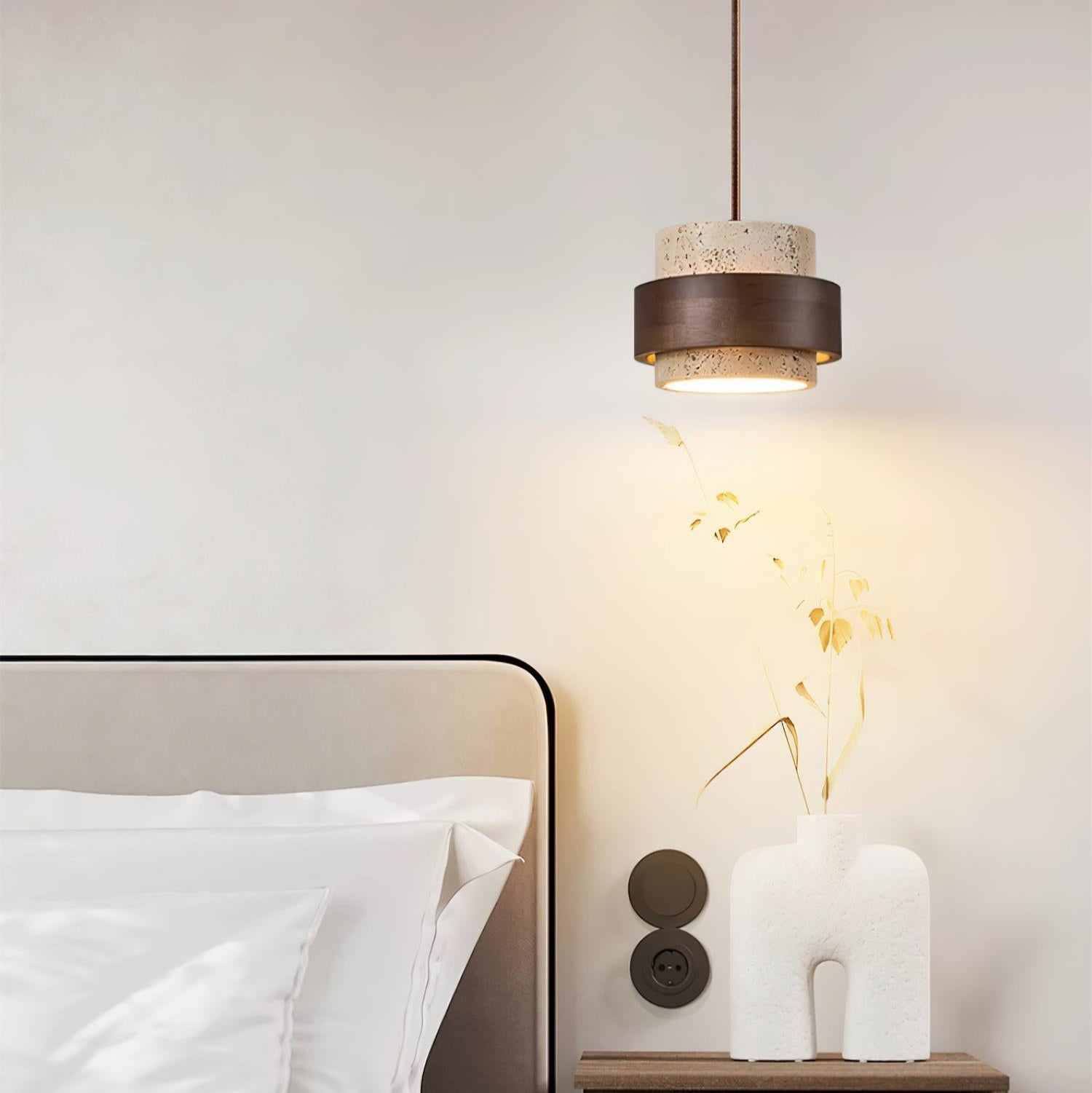 Perra Hanglamp van Travertin