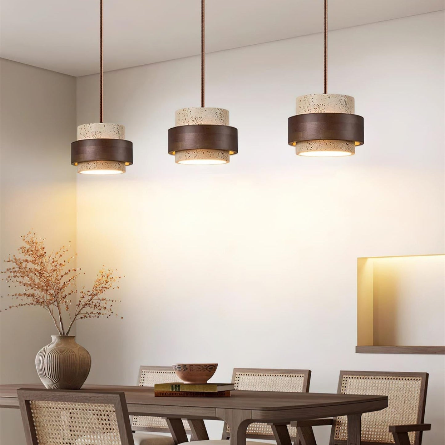 Perra Hanglamp van Travertin