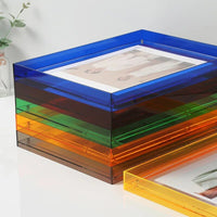 Transparante Acryl Zwevende Fotolijst
