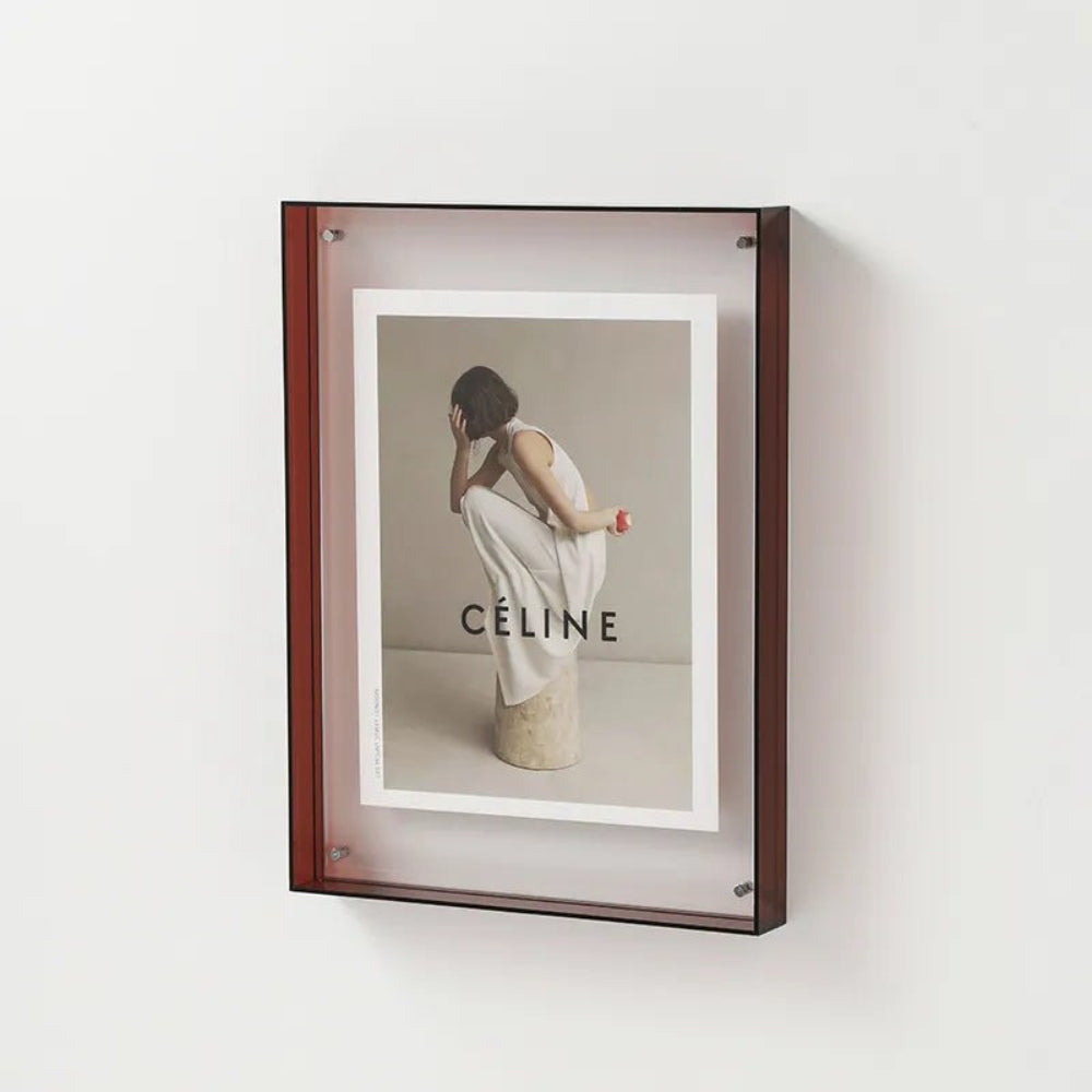 Transparante Acryl Zwevende Fotolijst