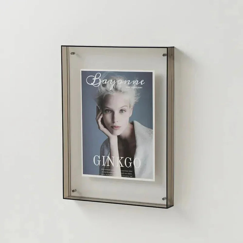 Transparante Acryl Zwevende Fotolijst