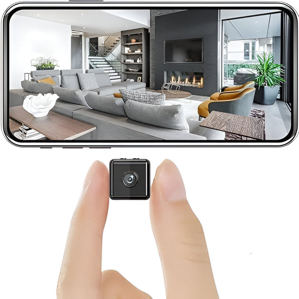 Lyrana - Draadloze Mini Wifi Beveiligingscamera met Livebeeld en Nachtzicht