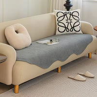 All-Seizoenen Effen Contour Pasvorm Sofa Cover