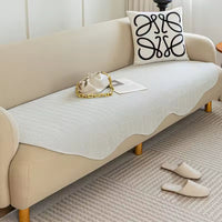 All-Seizoenen Effen Contour Pasvorm Sofa Cover