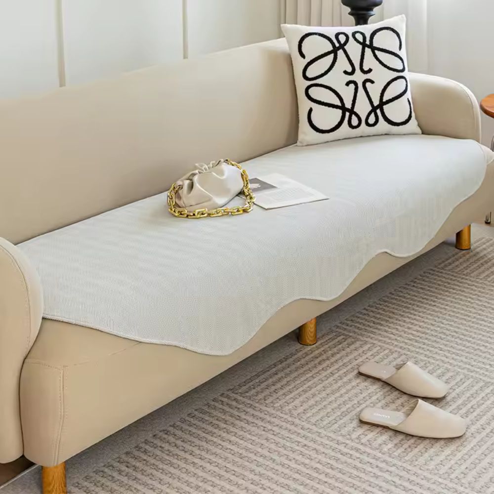 All-Seizoenen Effen Contour Pasvorm Sofa Cover