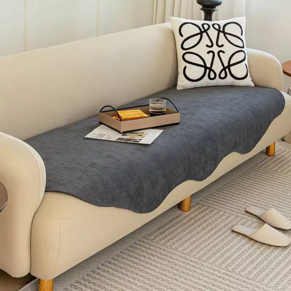 All-Seizoenen Effen Contour Pasvorm Sofa Cover