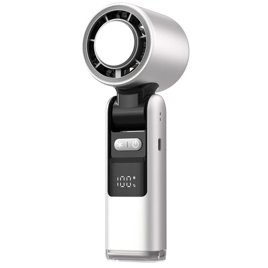 HandyFan Pro - Draagbare Opvouwbare Ventilator met Digitale Weergave en 4000mAh Batterij