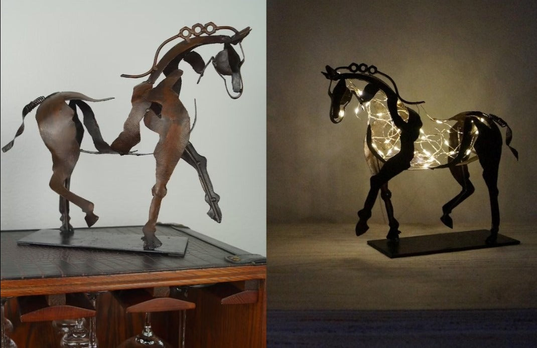 Beeld - Adonisma - Paard Design - Metaal Ornament