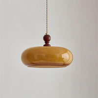 Eldom Amber Glazen Schaduw Hanglamp