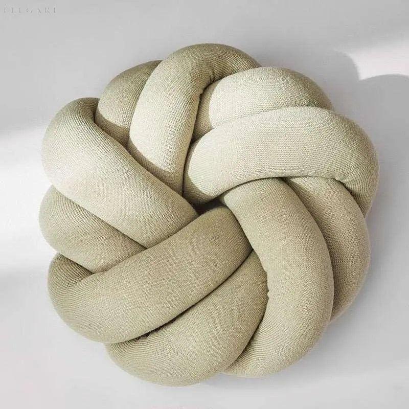 Katoenen Knoop Kussen - Katoenen Knoop Kussen