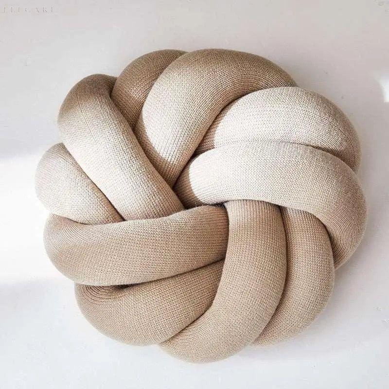 Katoenen Knoop Kussen - Katoenen Knoop Kussen