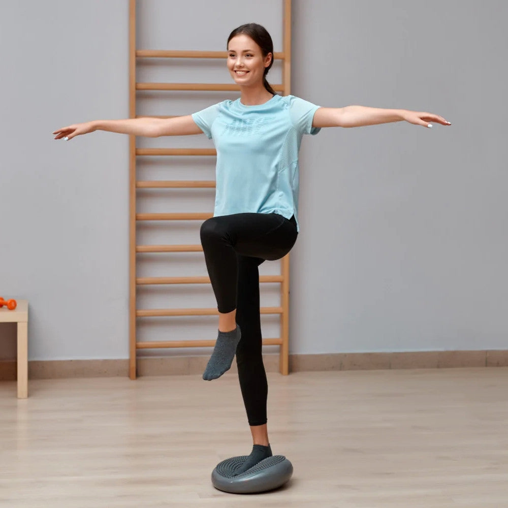 Houding Kernschijf | Ergonomisch kussen met twee oppervlakken om de bloedsomloop te stimuleren en de houding te verbeteren.