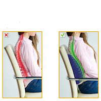 Spine Ease Memory Foam Kussen | Bevordert een goede houding met stevige maar zachte ondersteuning voor je onderru