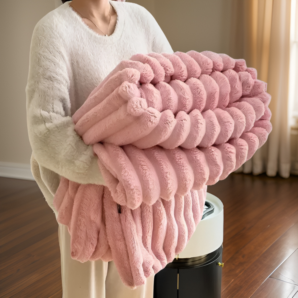 CozyBlanket - Luxe Pluche Fleece Deken voor de Bank - zachte, warme en knusse deken voor bank en woonkamer