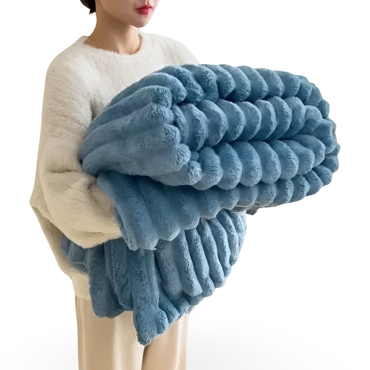 CozyBlanket - Luxe Pluche Fleece Deken voor de Bank - zachte, warme en knusse deken voor bank en woonkamer