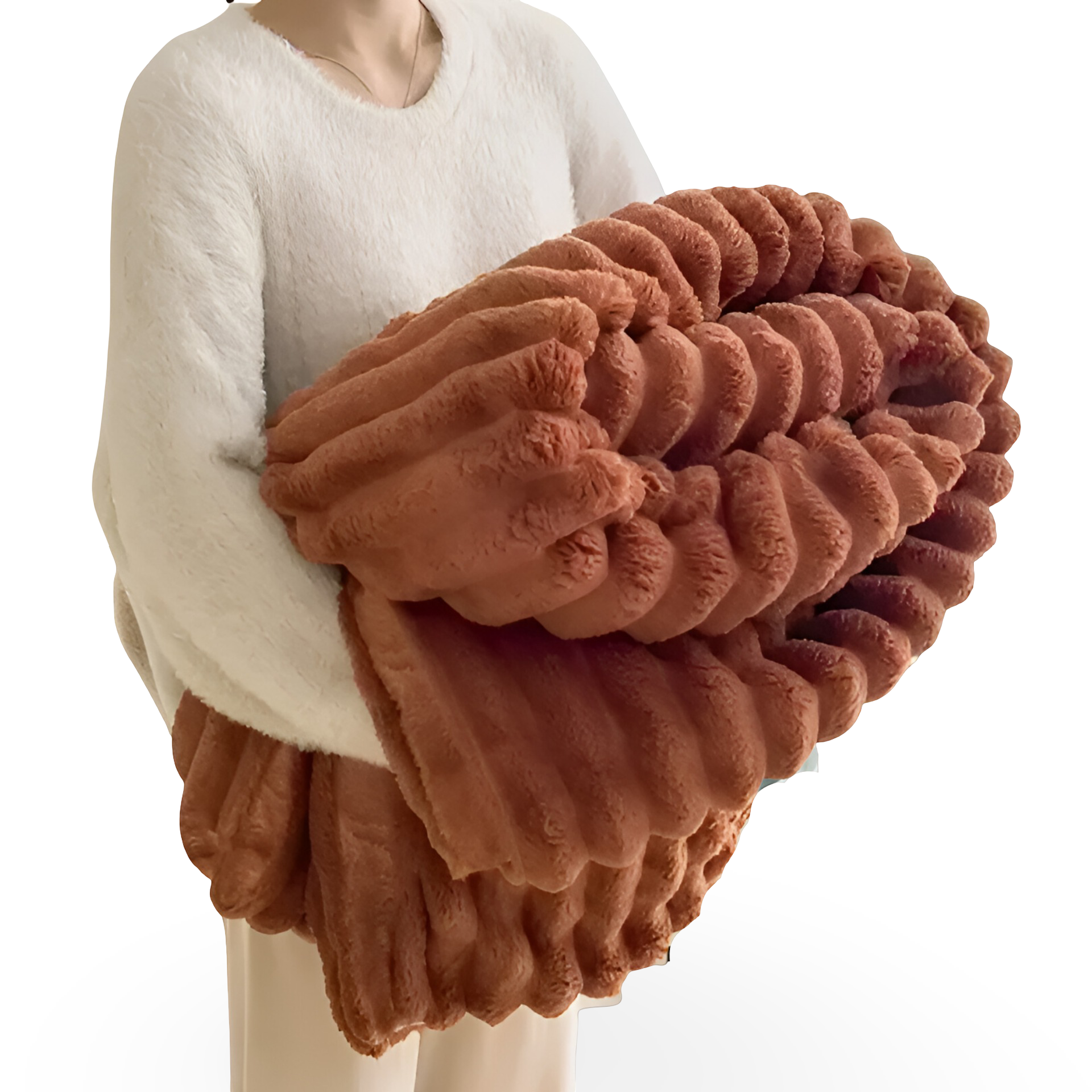 CozyBlanket - Luxe Pluche Fleece Deken voor de Bank - zachte, warme en knusse deken voor bank en woonkamer