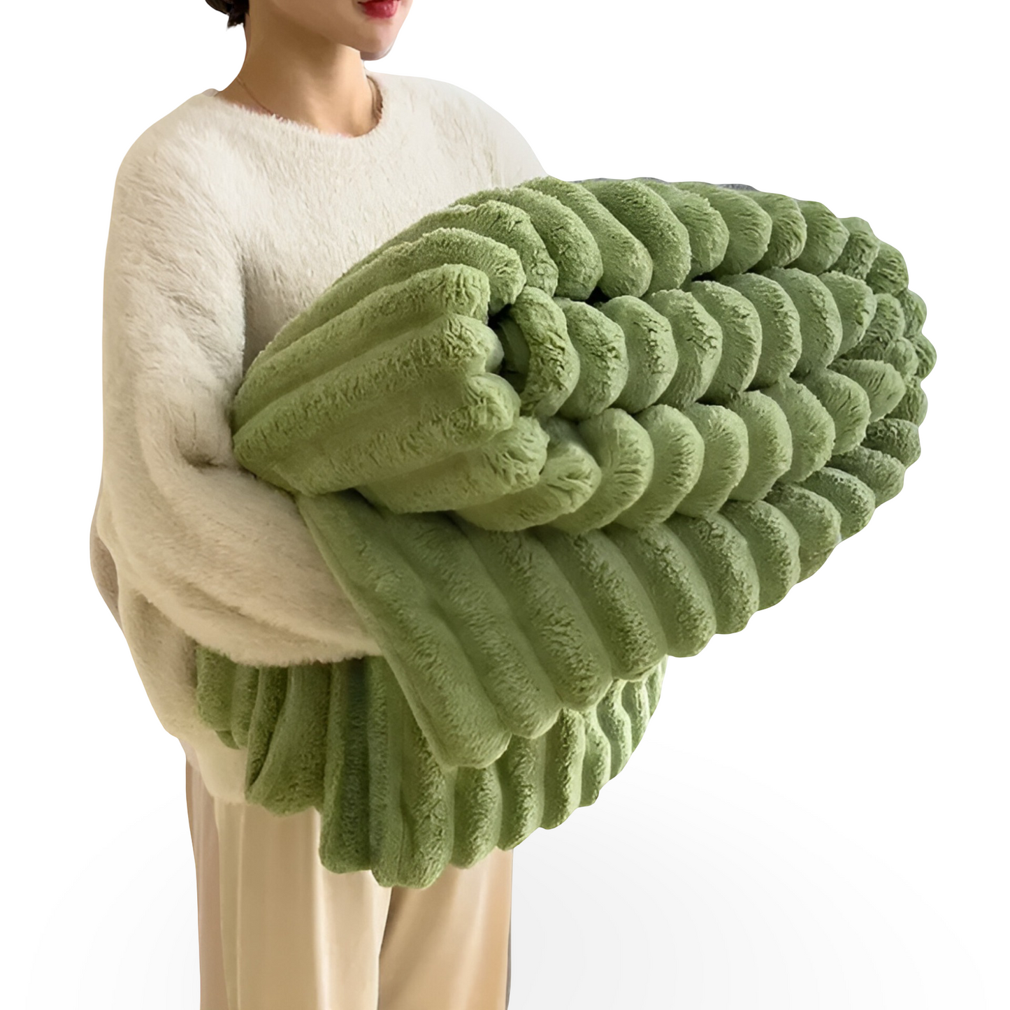 CozyBlanket - Luxe Pluche Fleece Deken voor de Bank - zachte, warme en knusse deken voor bank en woonkamer
