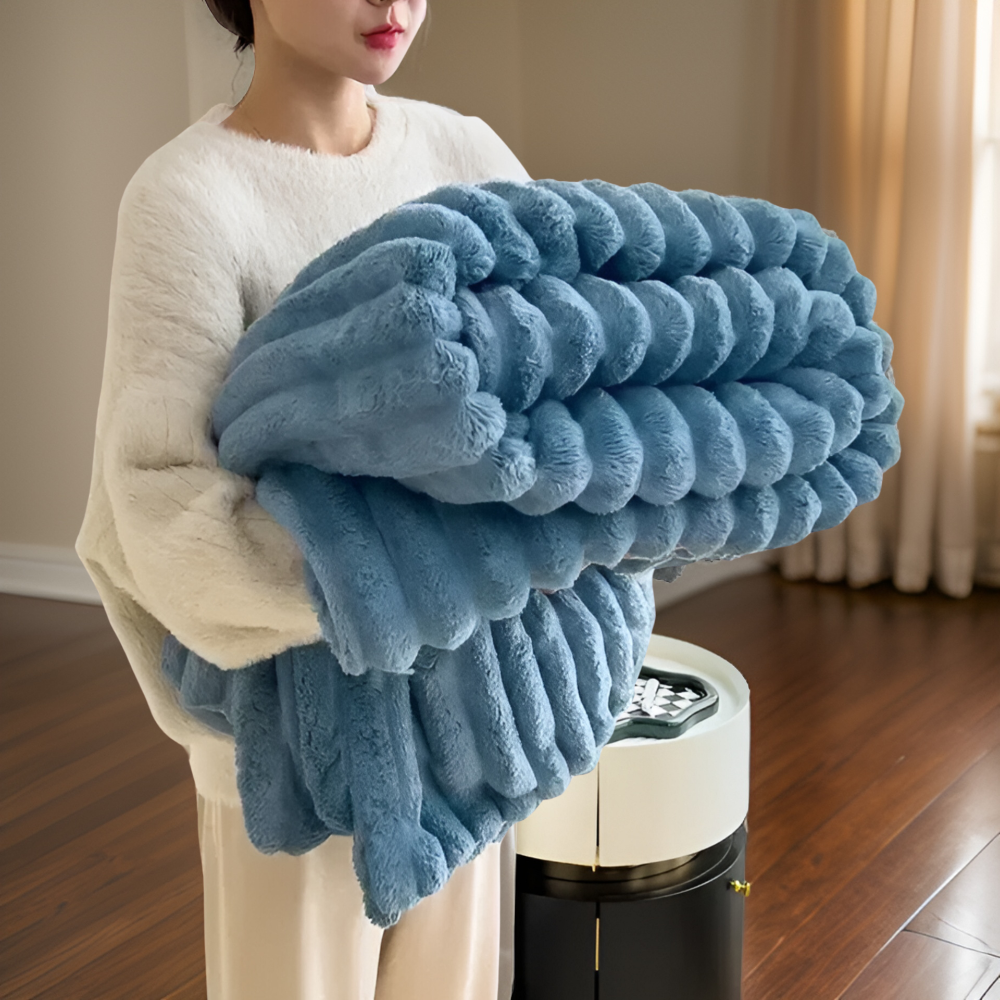 CozyBlanket - Luxe Pluche Fleece Deken voor de Bank - zachte, warme en knusse deken voor bank en woonkamer