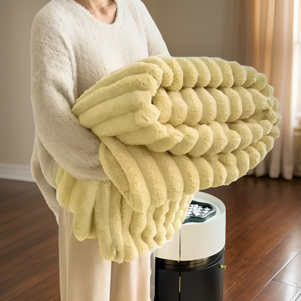 CozyBlanket - Luxe Pluche Fleece Deken voor de Bank - zachte, warme en knusse deken voor bank en woonkamer