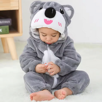 CozyCubs | Flanellen Romper voor Kinderen – Schattige Speeloutfit