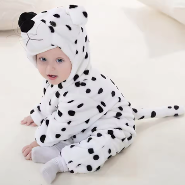 CozyCubs | Flanellen Romper voor Kinderen – Schattige Speeloutfit