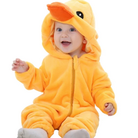 CozyCubs | Flanellen Romper voor Kinderen – Schattige Speeloutfit