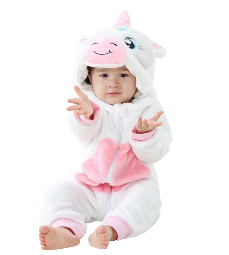 CozyCubs | Flanellen Romper voor Kinderen – Schattige Speeloutfit