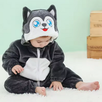 CozyCubs | Flanellen Romper voor Kinderen – Schattige Speeloutfit