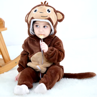 CozyCubs | Flanellen Romper voor Kinderen – Schattige Speeloutfit