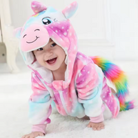 CozyCubs | Flanellen Romper voor Kinderen – Schattige Speeloutfit