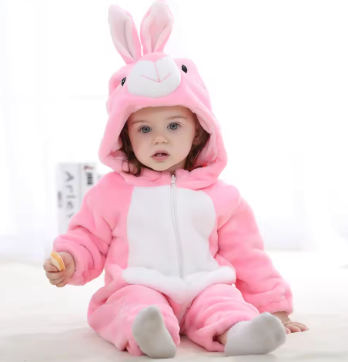 CozyCubs | Flanellen Romper voor Kinderen – Schattige Speeloutfit