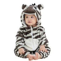 CozyCubs | Flanellen Romper voor Kinderen – Schattige Speeloutfit