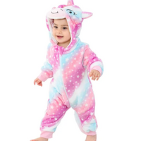 CozyCubs | Flanellen Romper voor Kinderen – Schattige Speeloutfit
