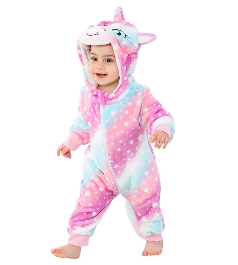 CozyCubs | Flanellen Romper voor Kinderen – Schattige Speeloutfit