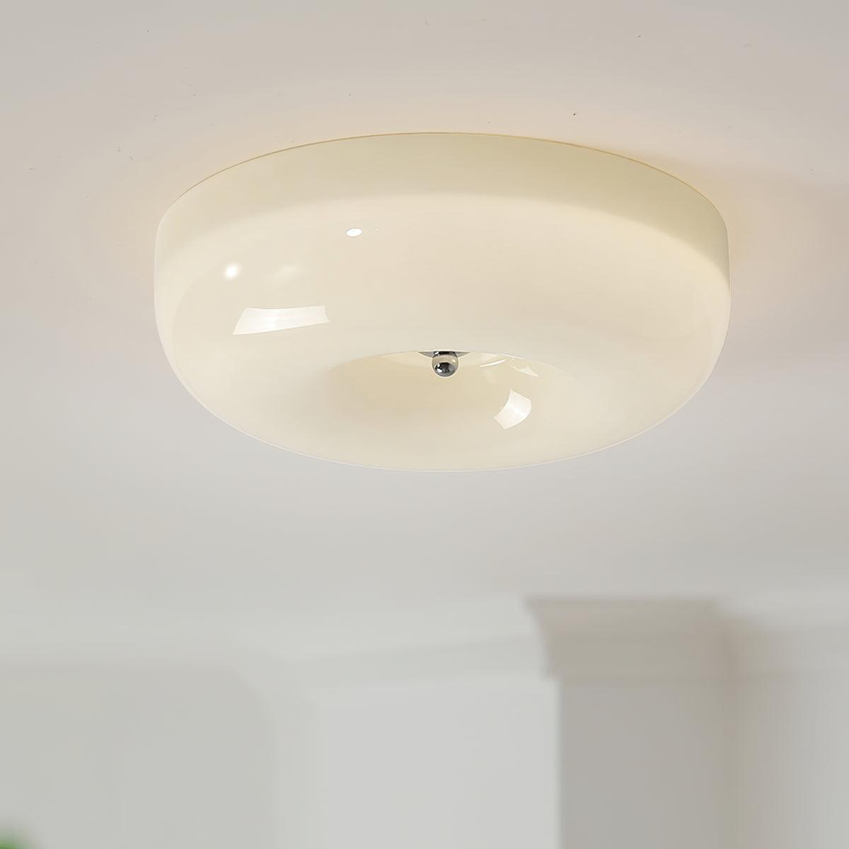 Afralia Moderne Plafondlamp van Draaiglas