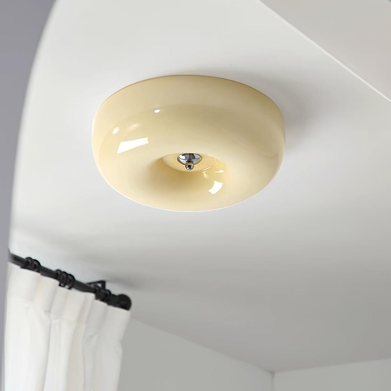 Afralia Moderne Plafondlamp van Draaiglas