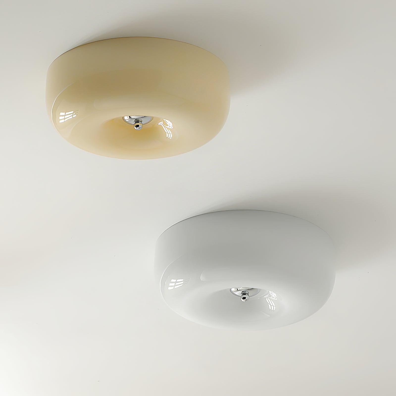 Afralia Moderne Plafondlamp van Draaiglas