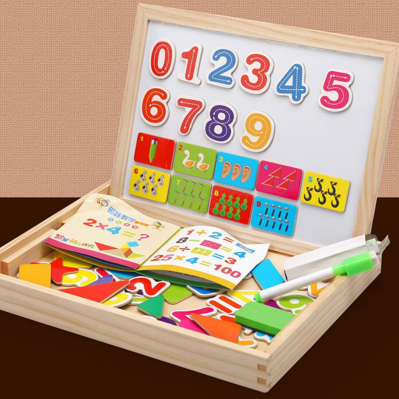 ARTIBLOX – 2-in-1 Montessori Tekenbord met Magneetbord & Krijtbord voor Kinderen