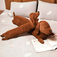 CuddlyPlush - Schattige Kordel Teckel Pluche Kussen