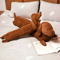 CuddlyPlush - Schattige Kordel Teckel Pluche Kussen