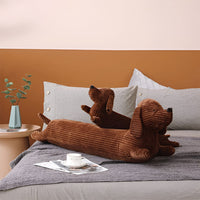 CuddlyPlush - Schattige Kordel Teckel Pluche Kussen