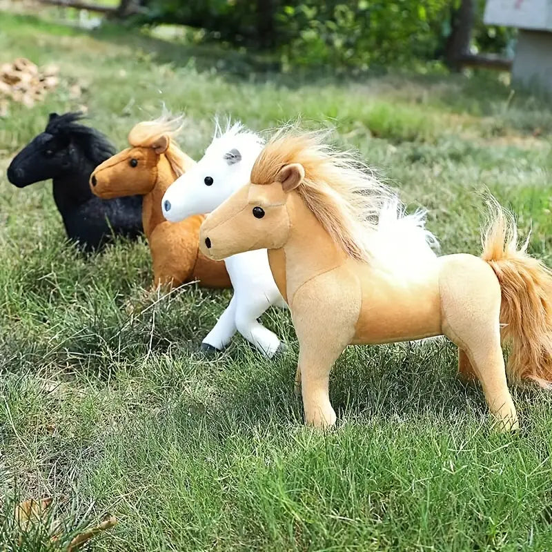 StableBuddy | Zachte Pluche Paard Speelgoed voor Kinderen