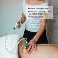 CuppingThera Pro | Set van 32 Stuk Therapie met Cups voor Massage en Acupunctuur