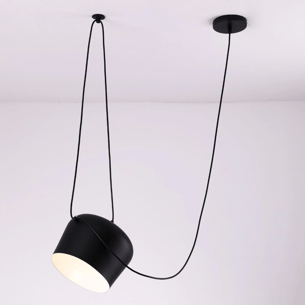 LumaDrum Hanglamp Met Kabel-Aangedreven Lamp Fixture