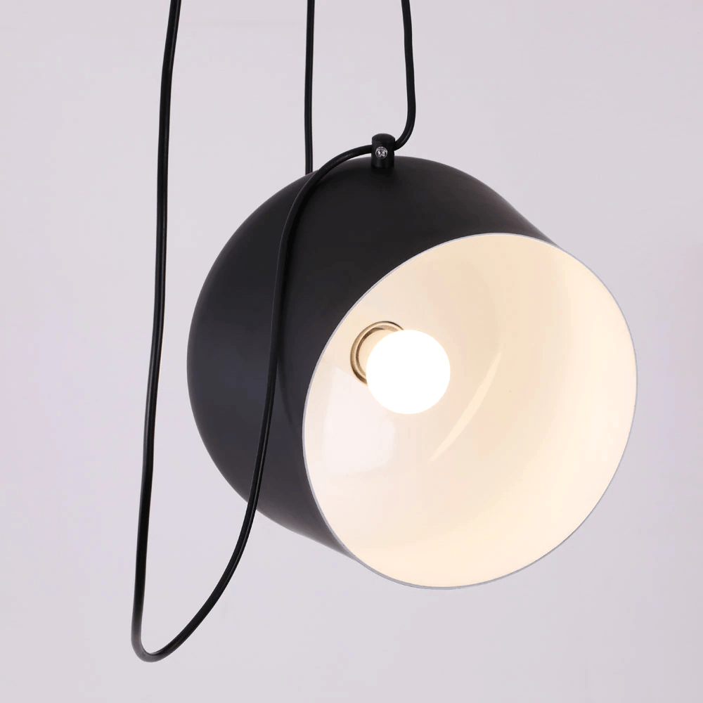 LumaDrum Hanglamp Met Kabel-Aangedreven Lamp Fixture